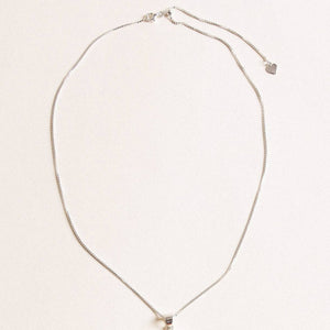 Carnelian Square Pendant Necklace