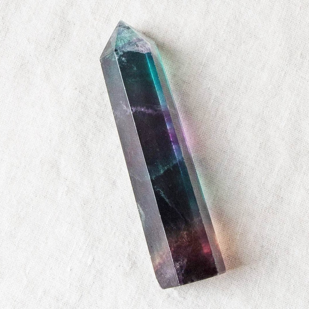 Rainbow Fluorite Tower - AAA Premium Quality