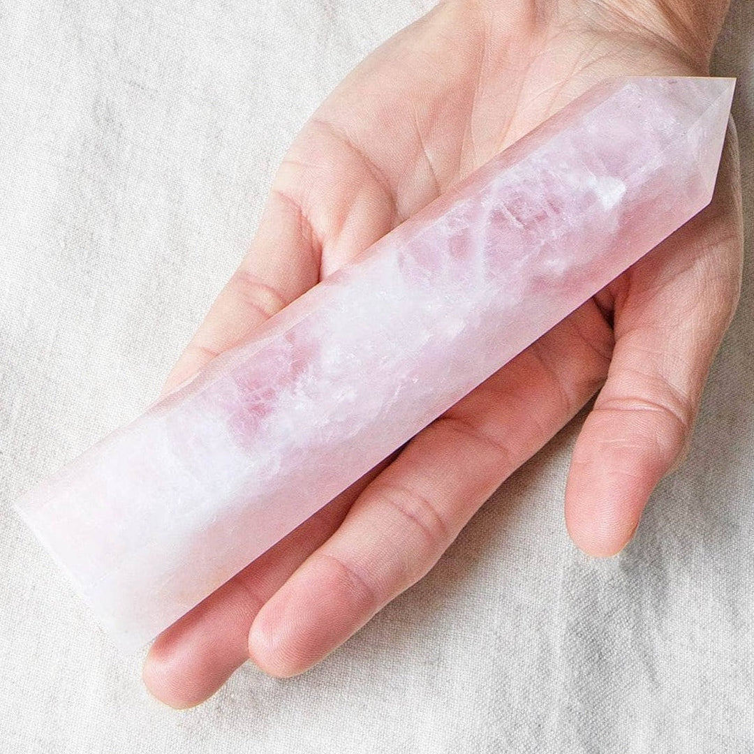 Rose Quartz Obelisk - 6 inch