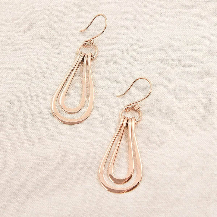 Copper Wire Wrap Earrings - Limited Edition