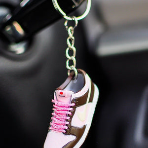 3D Sneaker Keychain Dunk Low Stussy