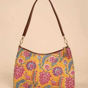 Sunlit Petals Baguette Bag