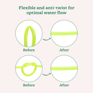 Super Braided Green Water Hose PVC Pipe