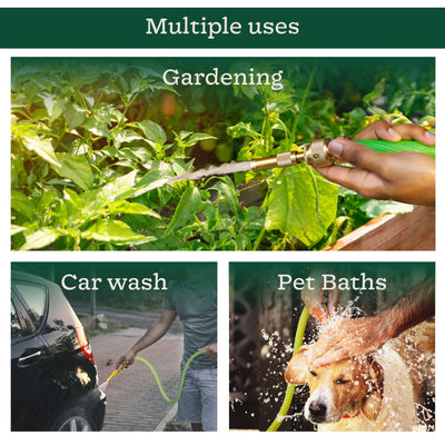 Super Braided Green Water Hose PVC Pipe