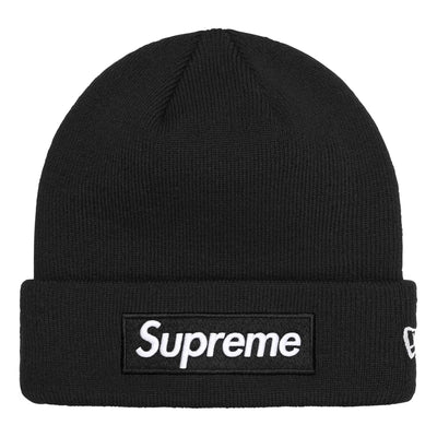 Supreme New Era Box Logo Beanie Black