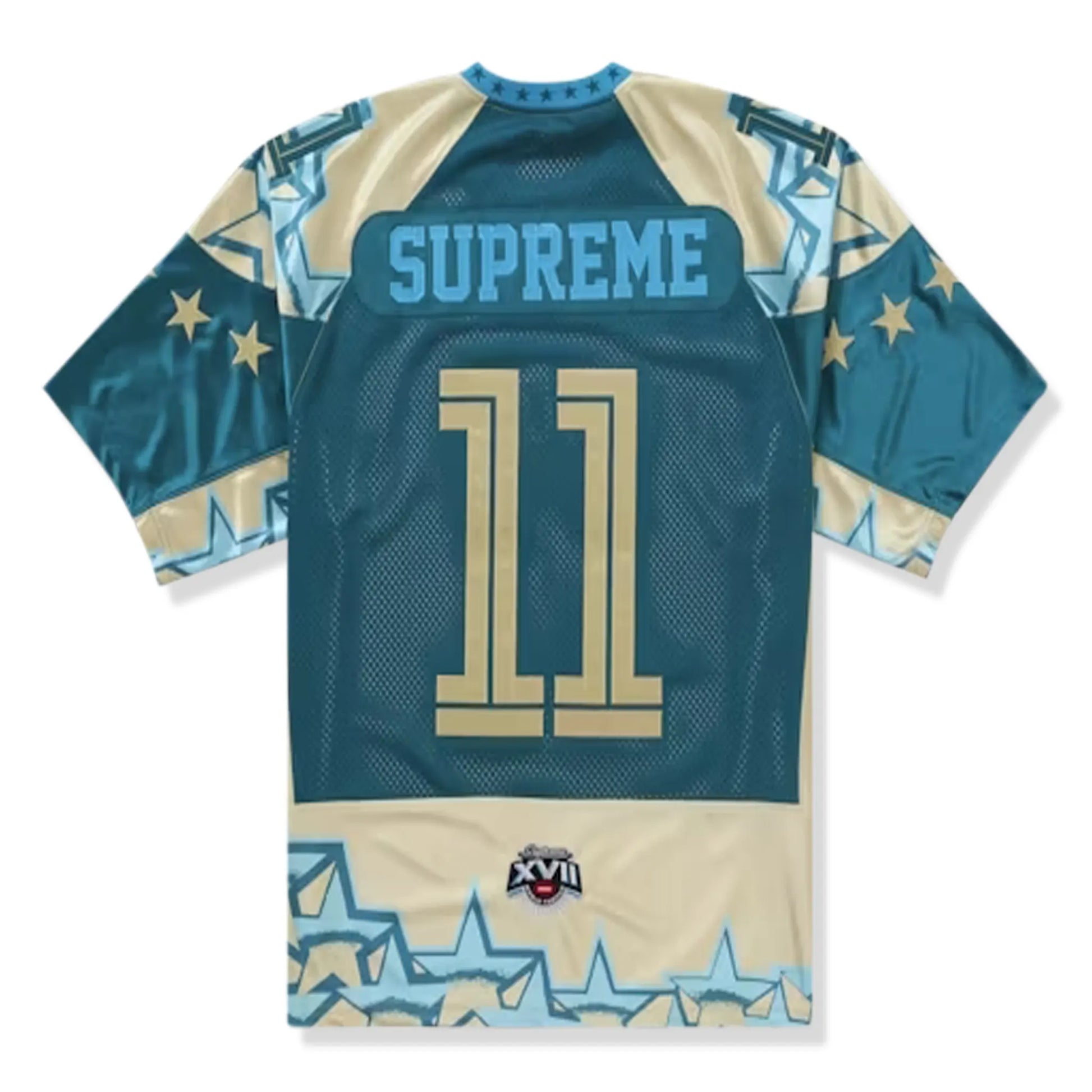 Supreme Stars Football Jersey Gold