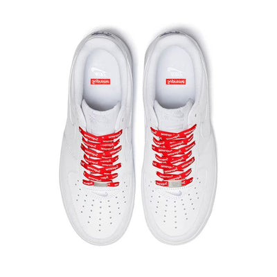 Supreme x Air Force 1 Low Box Logo - White