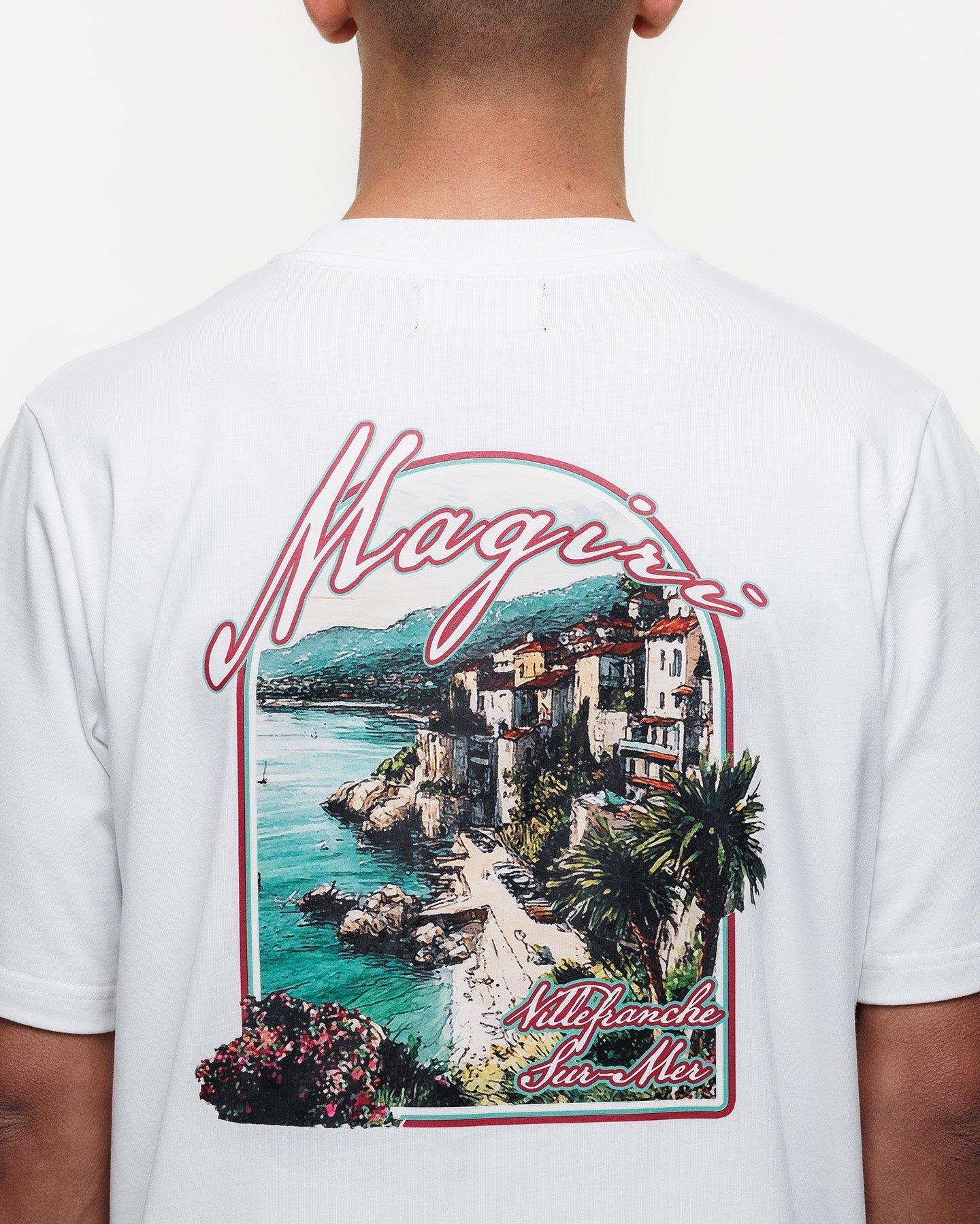 MAGIRI Sur Mur Printed White T-Shirt