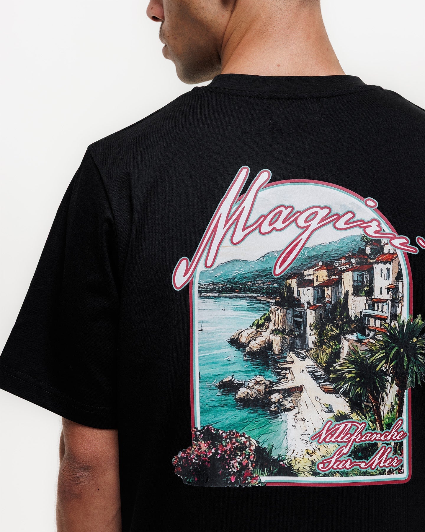 MAGIRI Sur Mur Printed Black T-Shirt