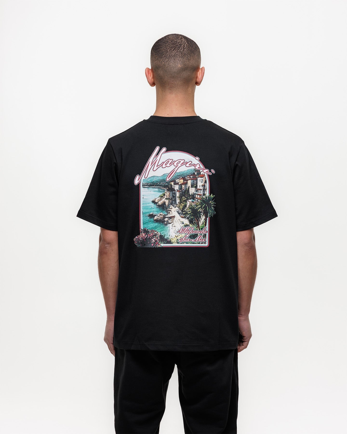 MAGIRI Sur Mur Printed Black T-Shirt