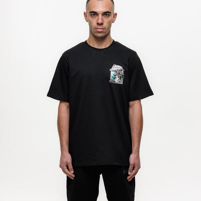 MAGIRI Sur Mur Printed Black T-Shirt