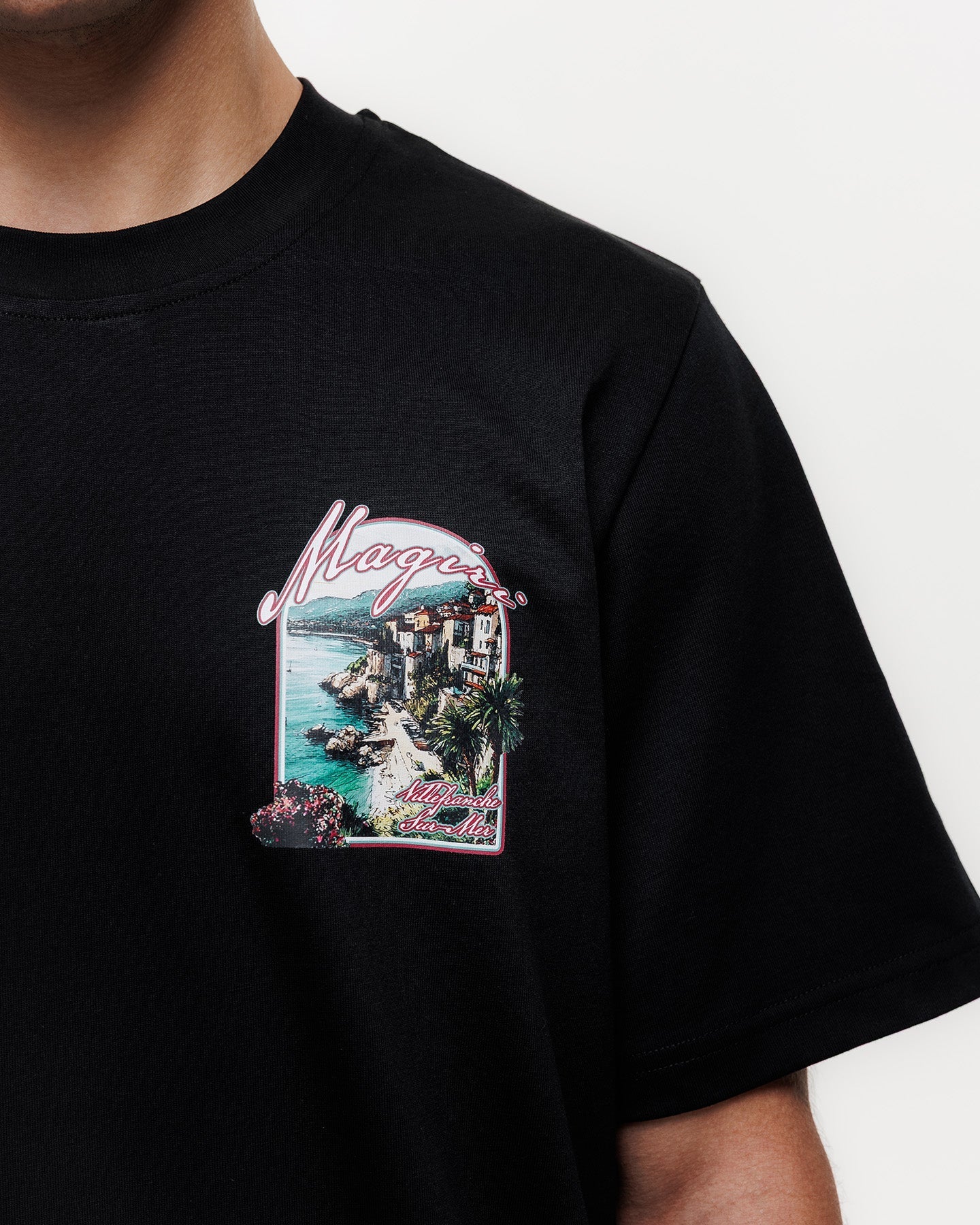 MAGIRI Sur Mur Printed Black T-Shirt