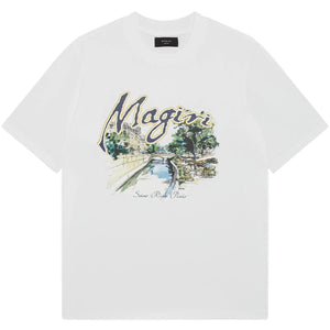 MAGIRI Seine River Printed White T-Shirt