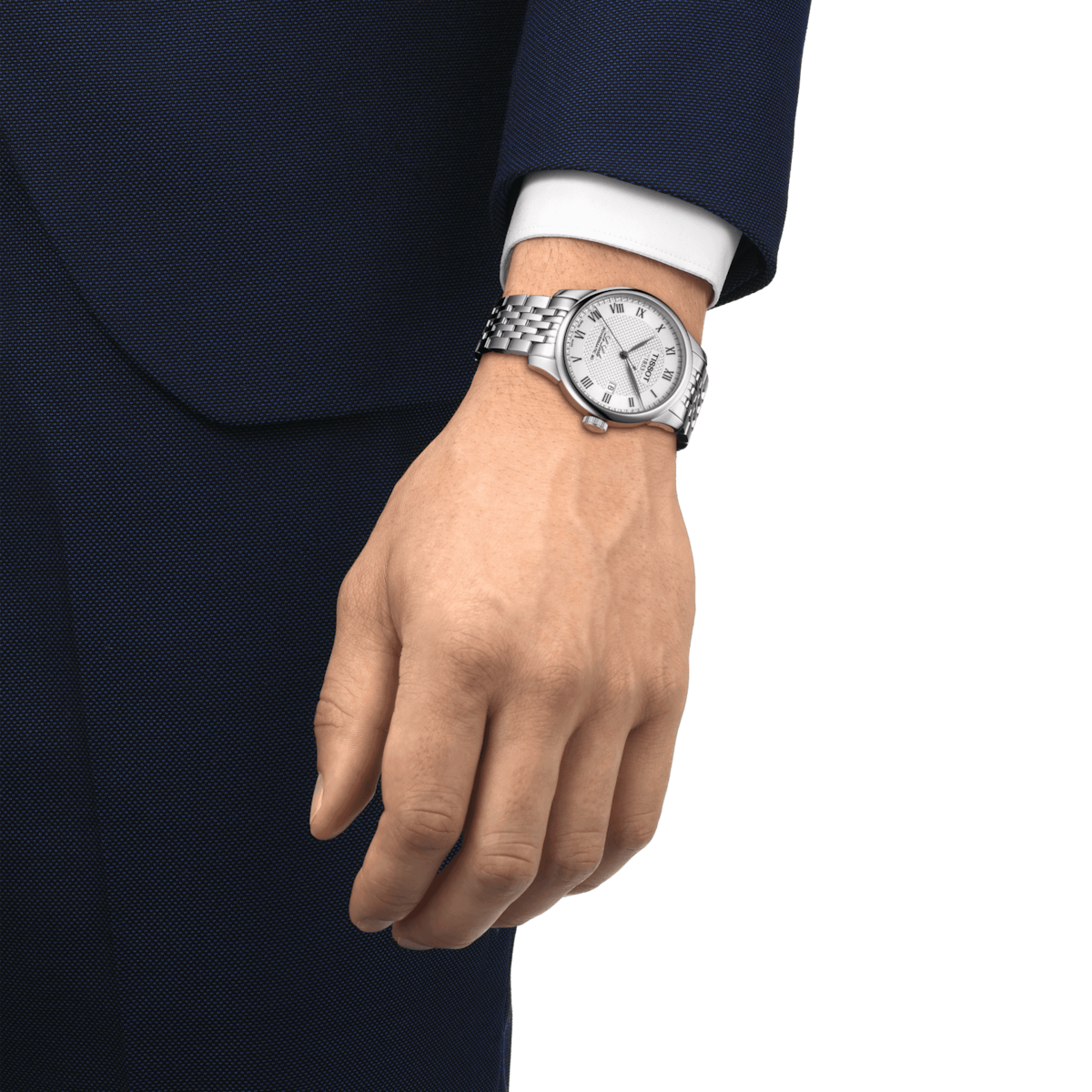 Tissot T-Classic Silver Dial Men 39.3mm