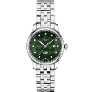 Tissot T-Classic Le Locle Green Dial Women 29mm T0062071109600