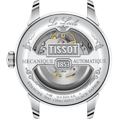 Tissot T-Classic Le Locle Powermatic 80 Green Dial Men 39.3mm T0064071109300