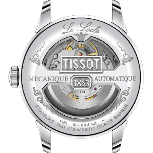 Tissot T-Classic Le Locle Powermatic 80 Green Dial Men 39.3mm T0064071109300
