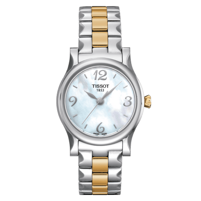 Tissot T-Classic White Mother-Of-Pearl Dial Women 28mm