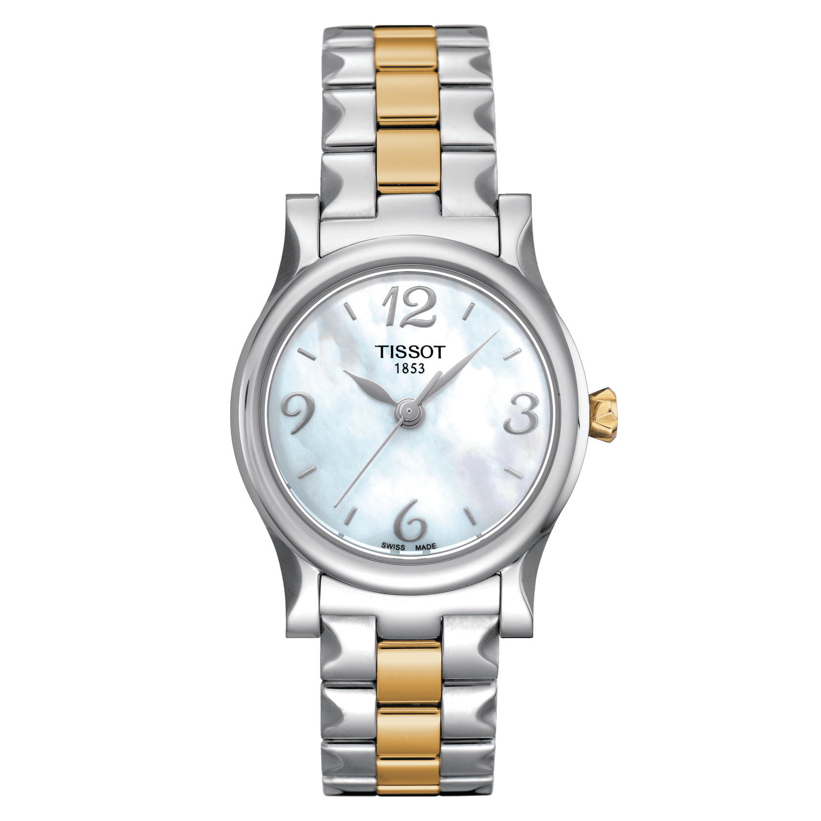 Tissot T-Classic White Mother-Of-Pearl Dial Women 28mm