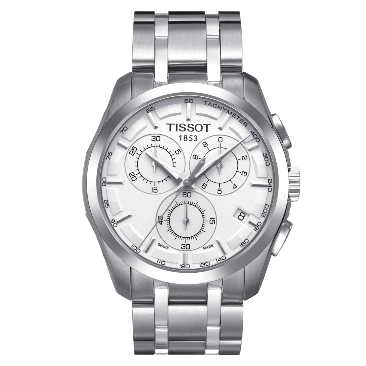 Tissot T-Classic Silver Dial Men 41mm
