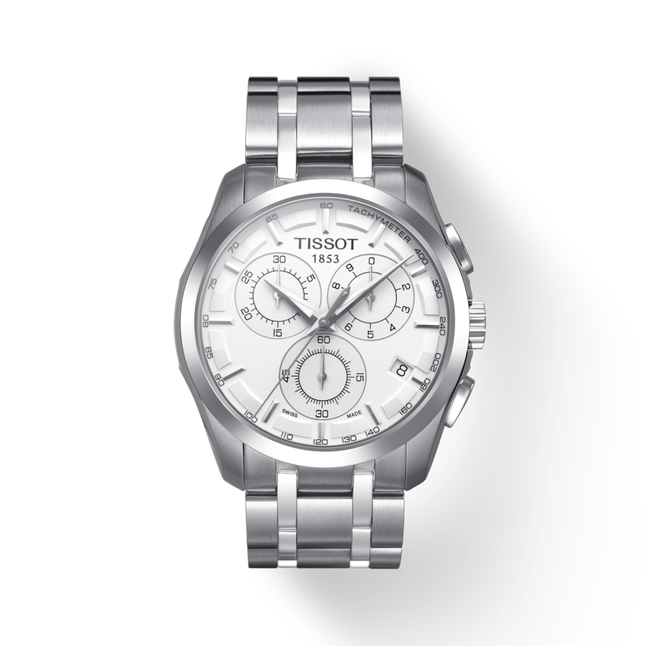 Tissot T-Classic Silver Dial Men 41mm