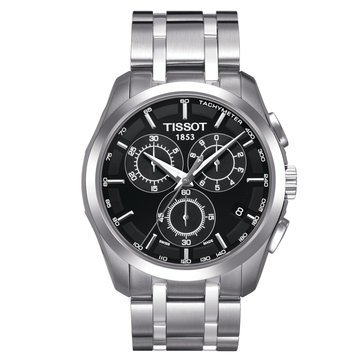 Tissot T-Classic Black Dial Men 41mm