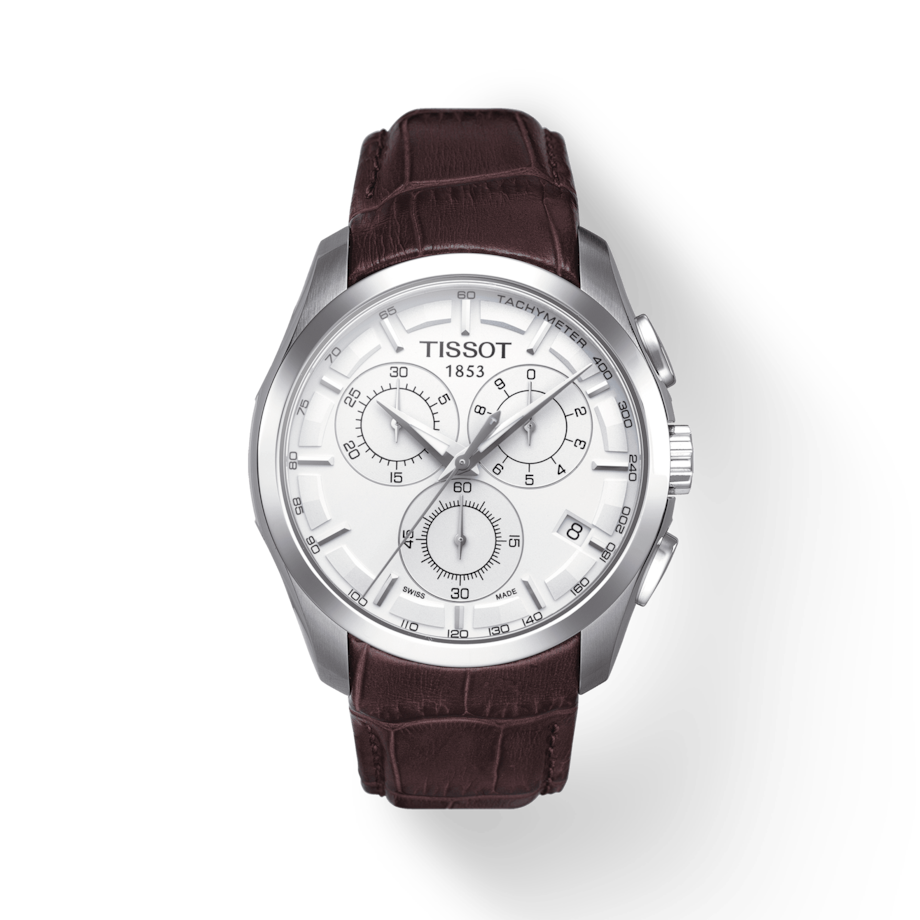 Tissot T-Classic Silver Dial Men 41mm