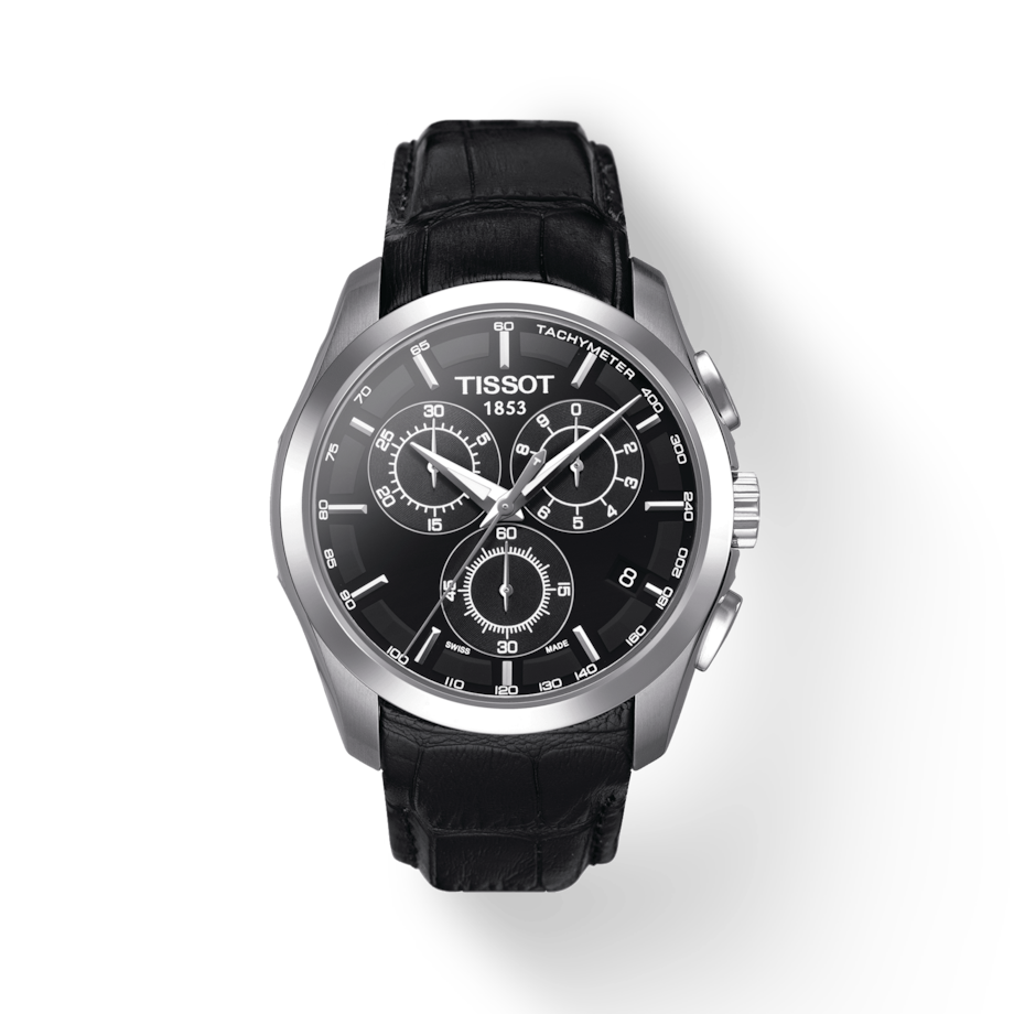 Tissot T-Classic Black Dial Men 41mm