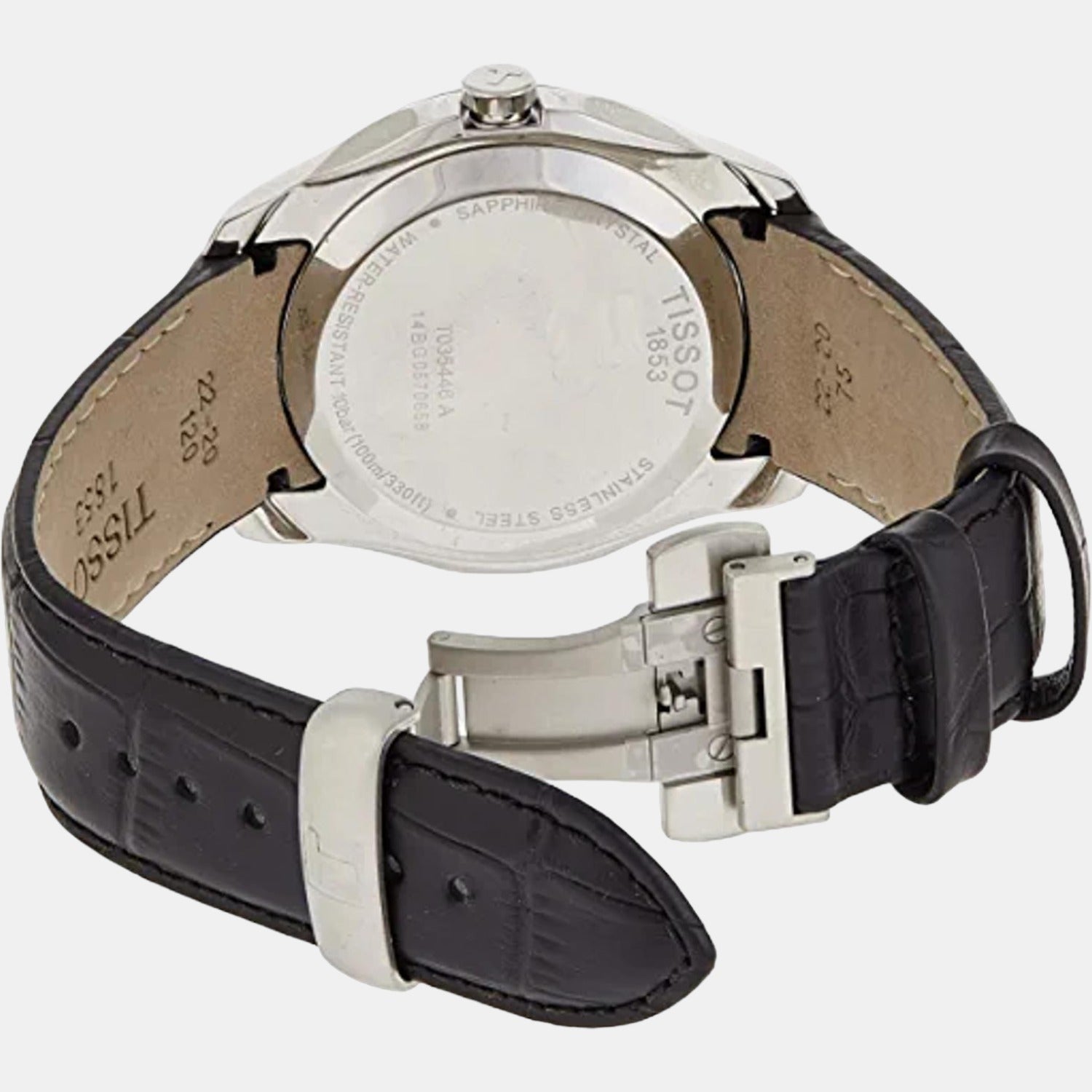 Couturier Men Black Analog Leather Watch T0354461605101