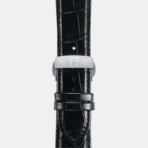 Couturier Men Quartz Black Dial Chronograph Leather Watch T0356171605100