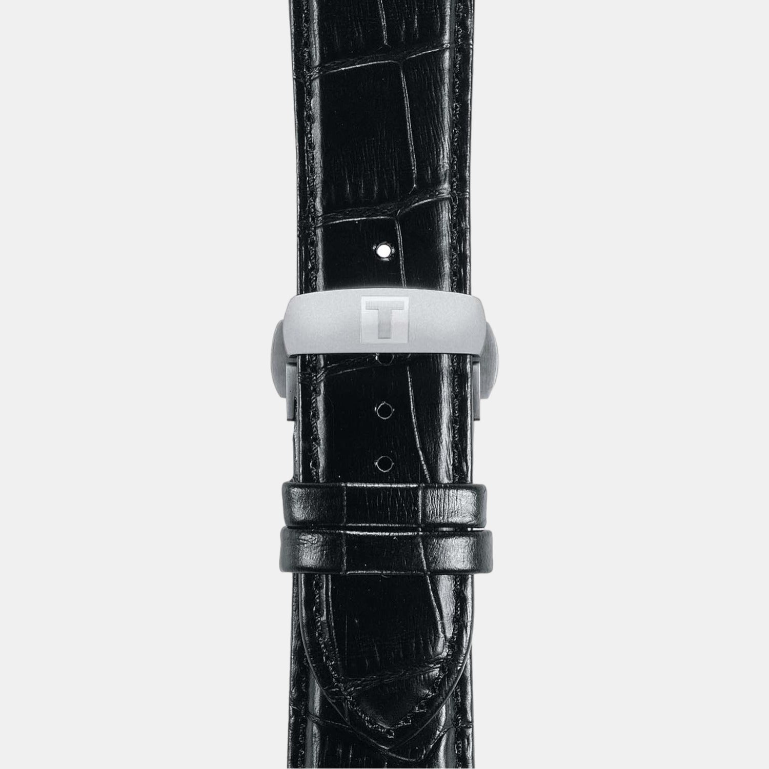Couturier Men Quartz Black Dial Chronograph Leather Watch T0356171605100