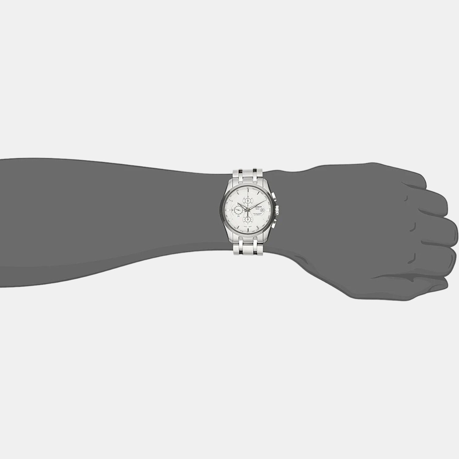 Couturier Men Stainless Steel Chronograph Watch T0356271103100