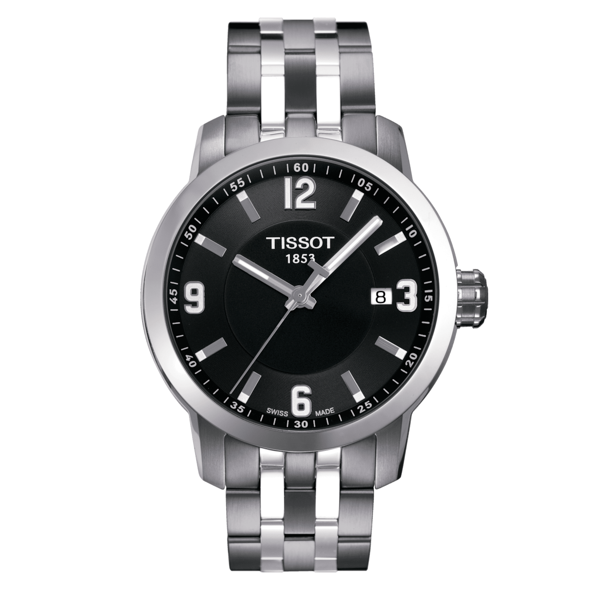 Tissot T-Sport Black Dial Men 39mm