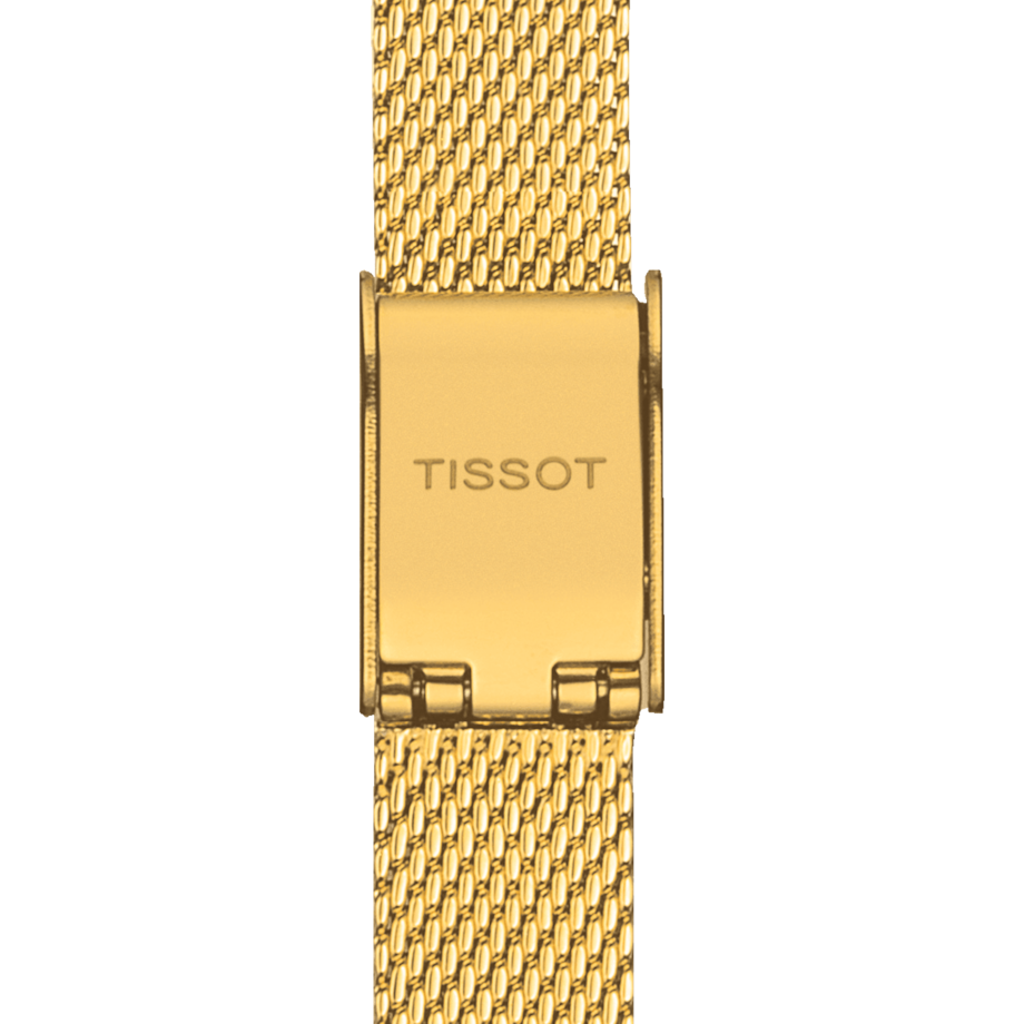 Tissot T-Lady Lovely Square Silver Dial Women 20mm