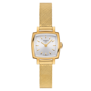 Tissot T-Lady Lovely Square Silver Dial Women 20mm