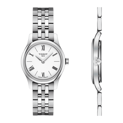 Tissot T-Classic White Dial Women 25mm