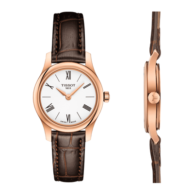 Tissot T-Classic White Dial Women 25mm