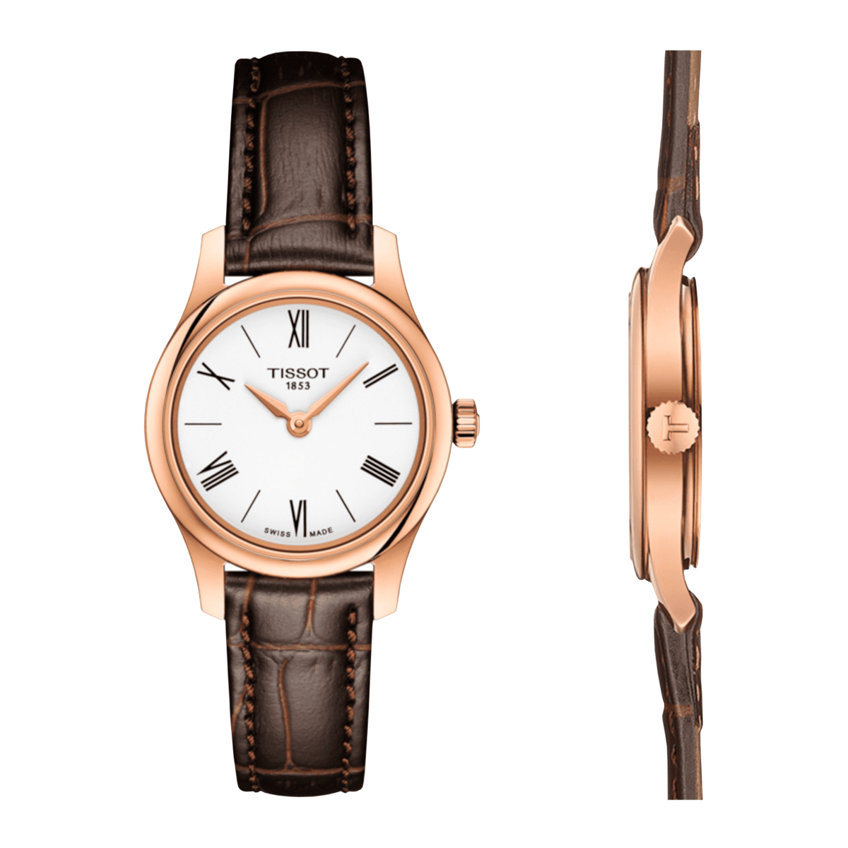 Tissot T-Classic White Dial Women 25mm