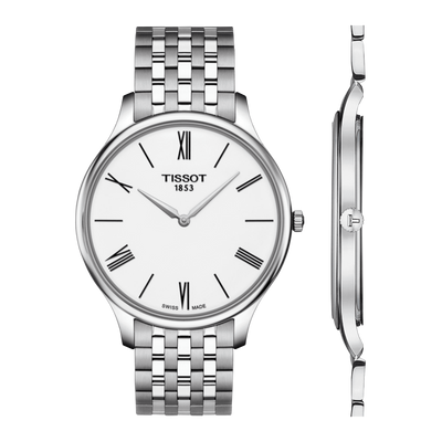 Tissot T-Classic White Dial Men 39mm