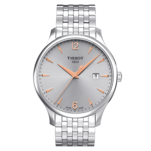 Tissot T-Classic Silver Dial Men 42mm
