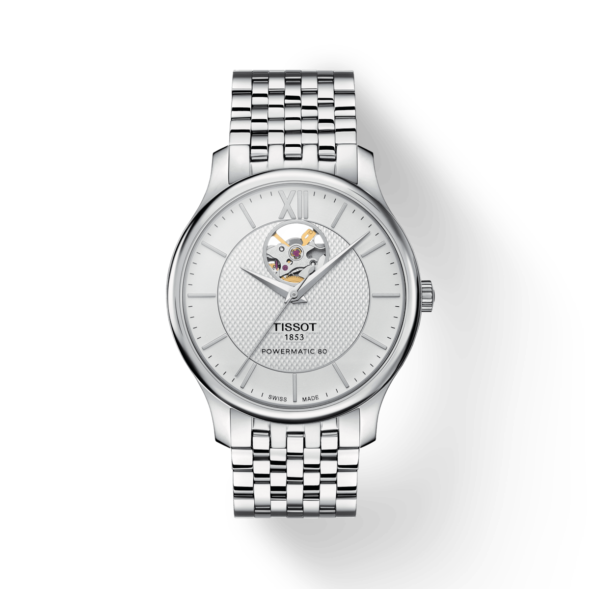 Tissot T-Classic Silver Dial Men 40mm