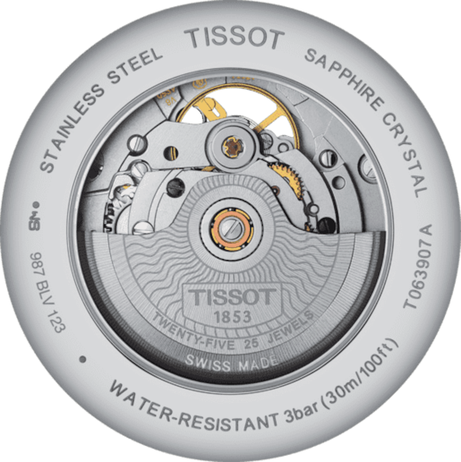 Tissot T-Classic Silver Dial Men 40mm