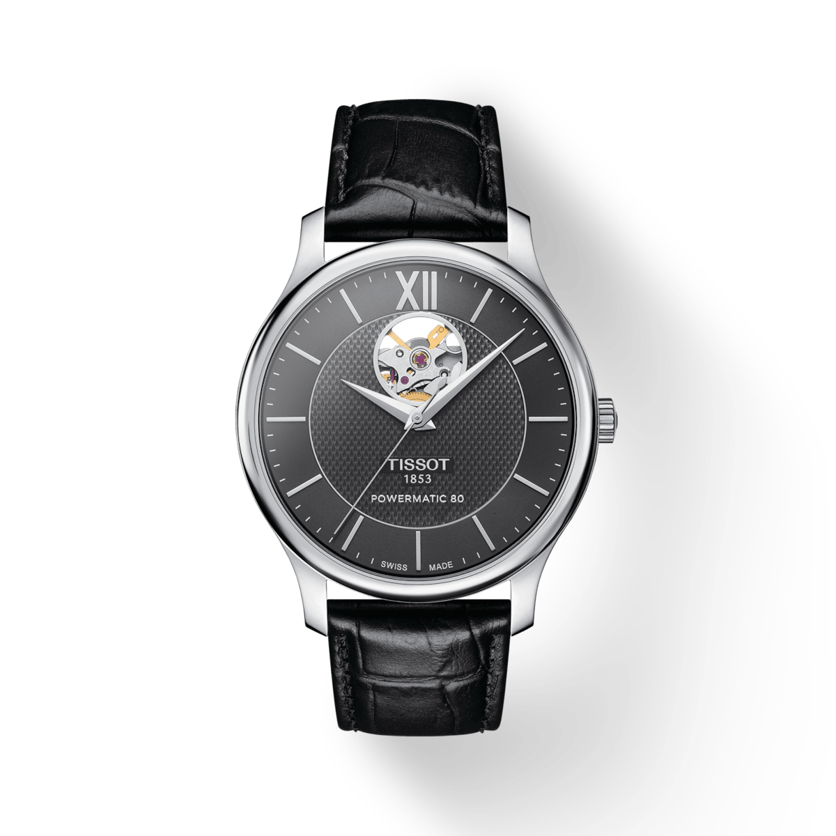 Tissot T-Classic Black Dial Men 40mm