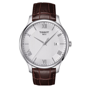 Tissot T-Classic Silver Dial Men 42mm