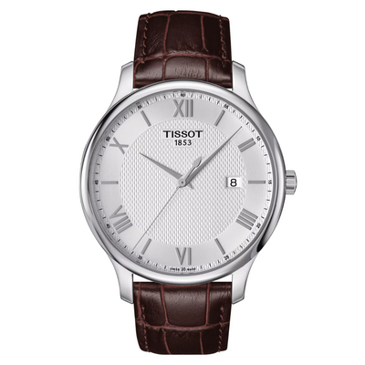 Tissot T-Classic Silver Dial Men 42mm