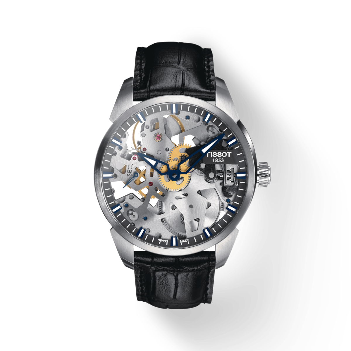 Tissot T-Classic Transparent Dial Men 43mm