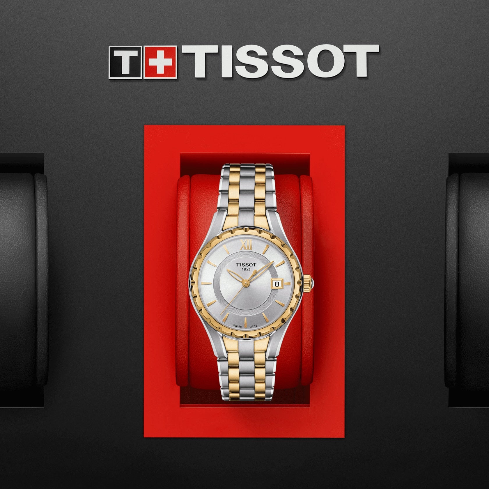 Tissot T-Lady Silver Dial Women 34mm