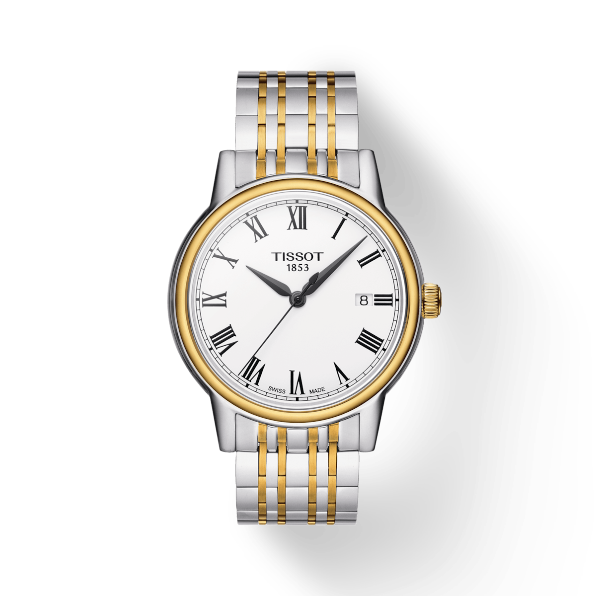 Tissot T-Classic White Dial Men 40mm