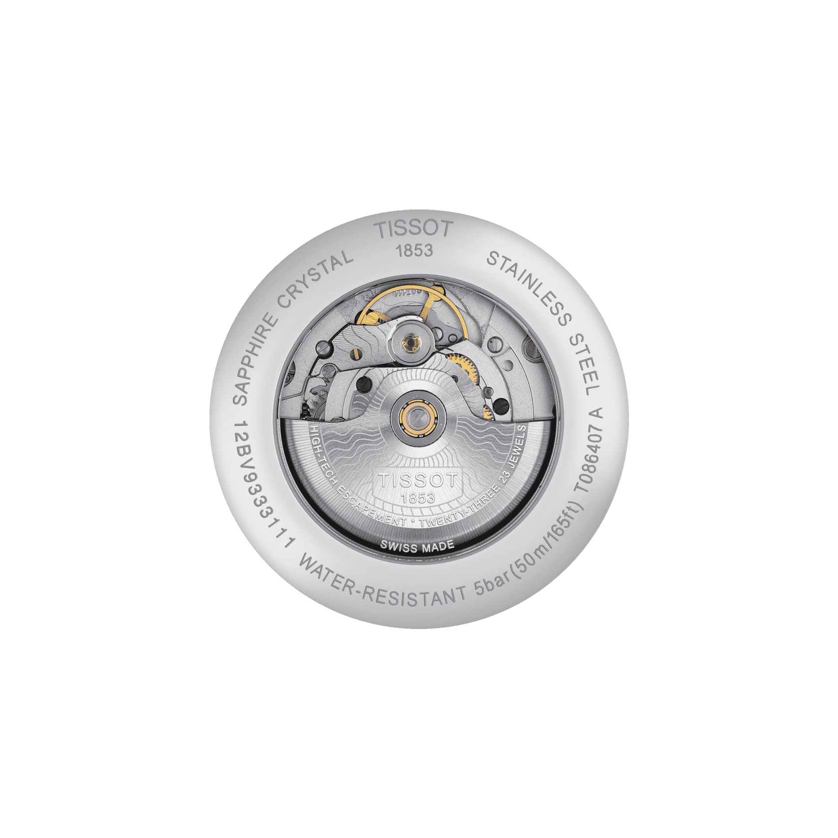 Tissot T-Classic Silver Dial Men 41mm