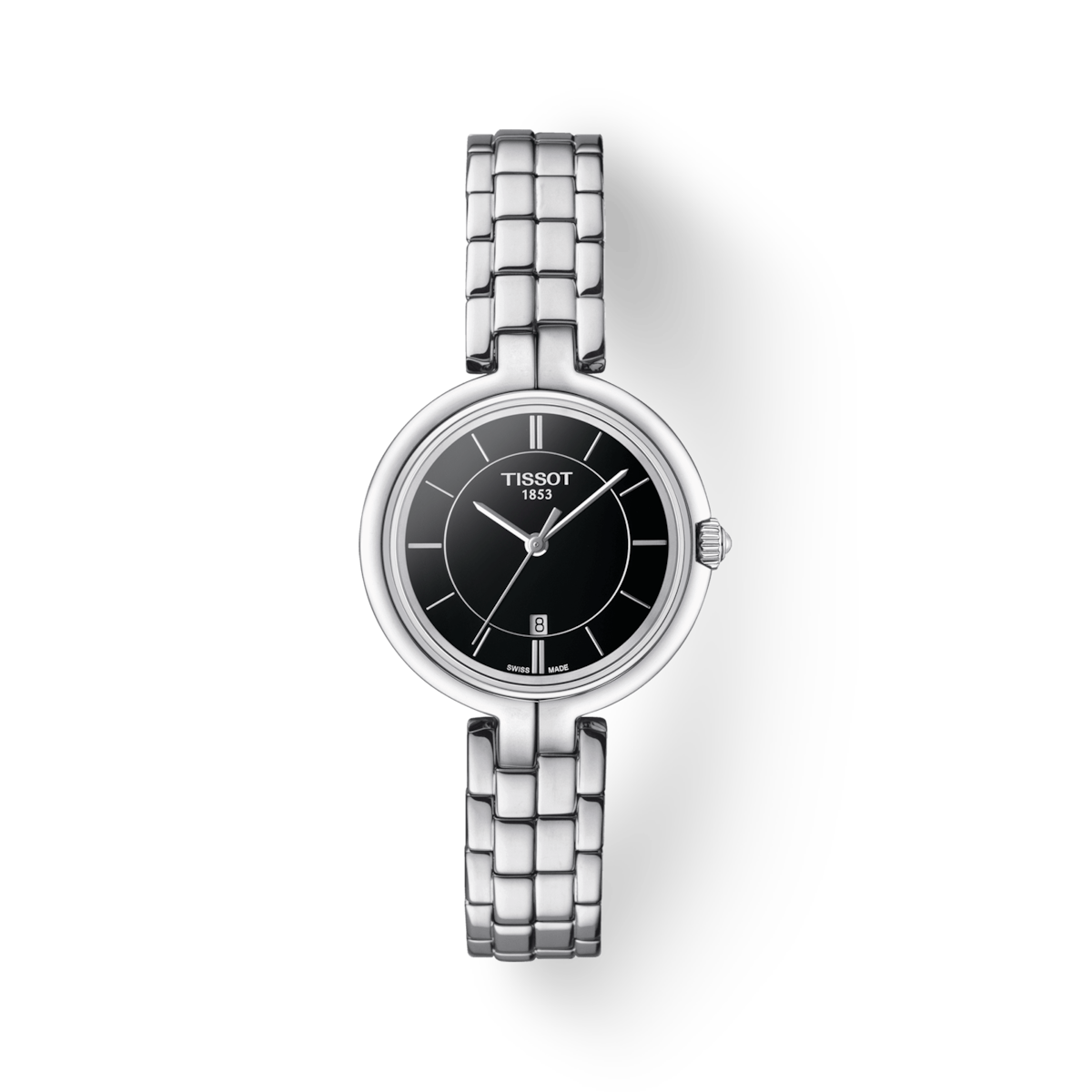 Tissot T-Lady Black Dial Women 30mm